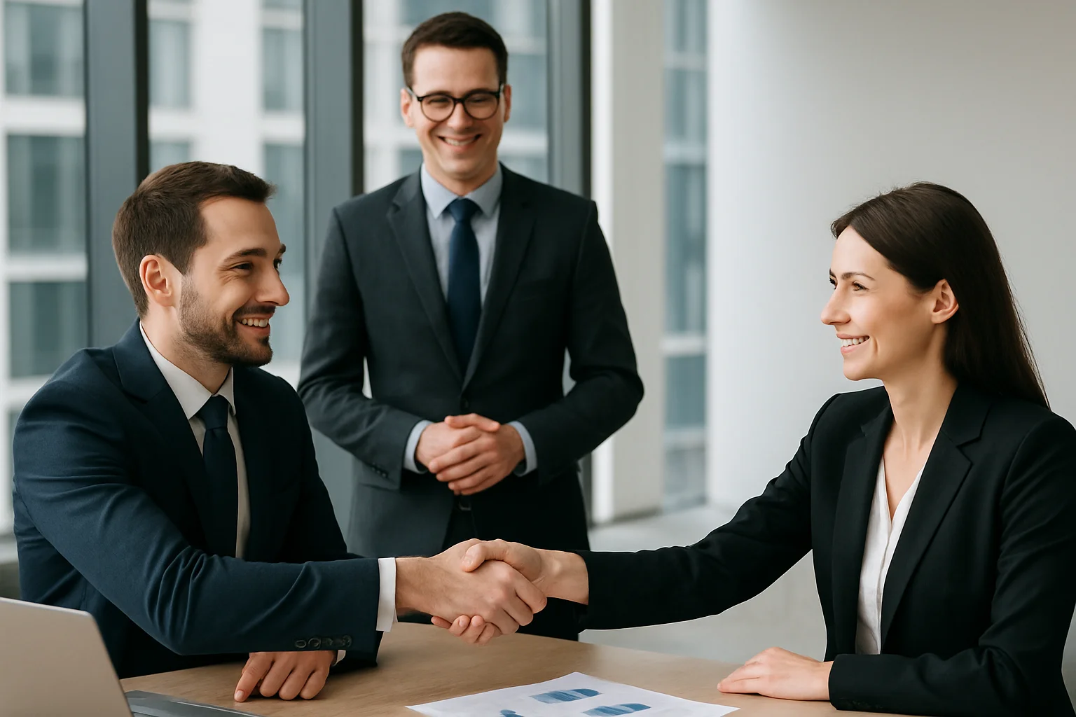 Sesión de estrategia de consultoría de negocios